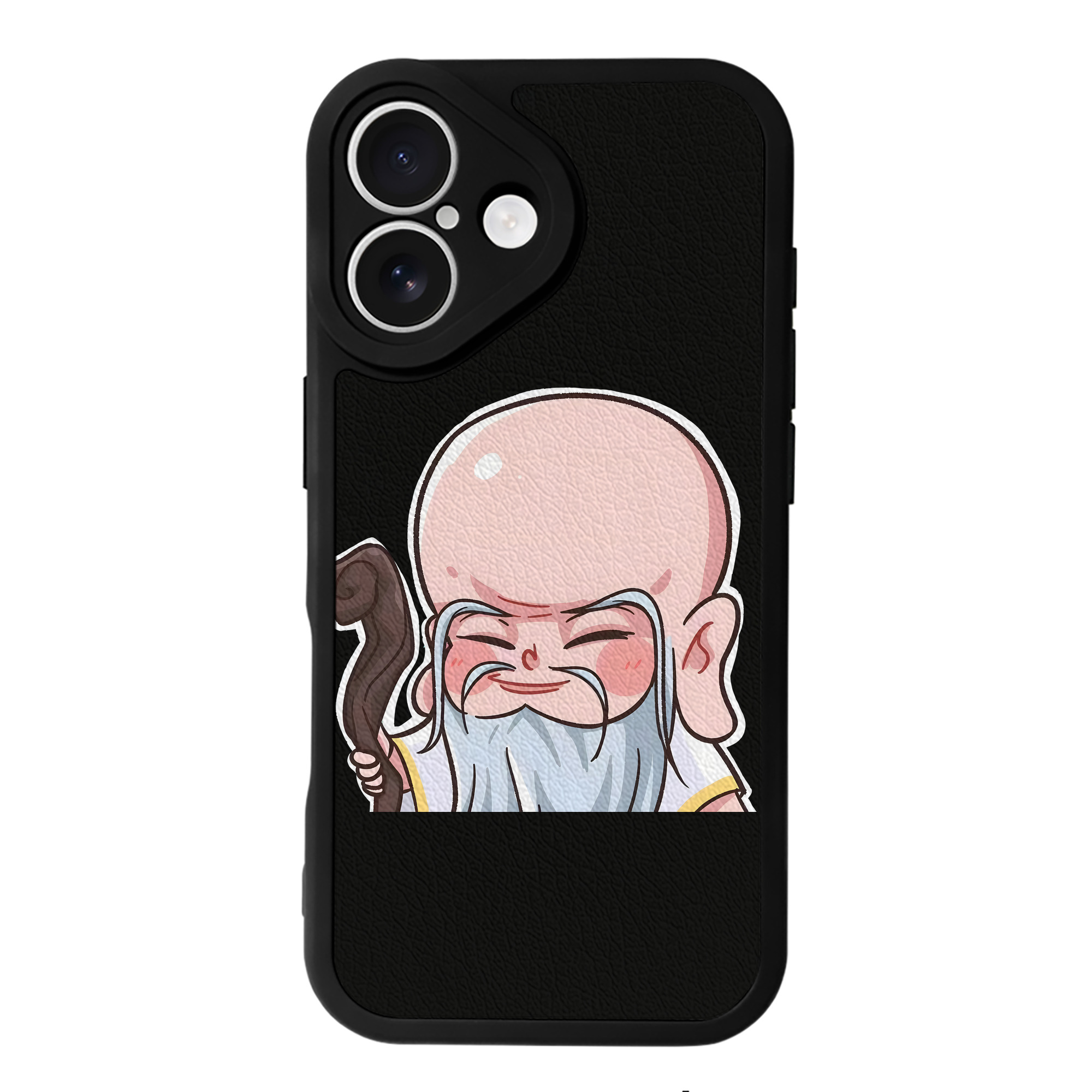 （画像用） Ne Zha 2 ナタ 魔童の大暴れ 【iPhone 16シリーズ対応】シリコンスマホケース（レザー調） 材質：シリコン